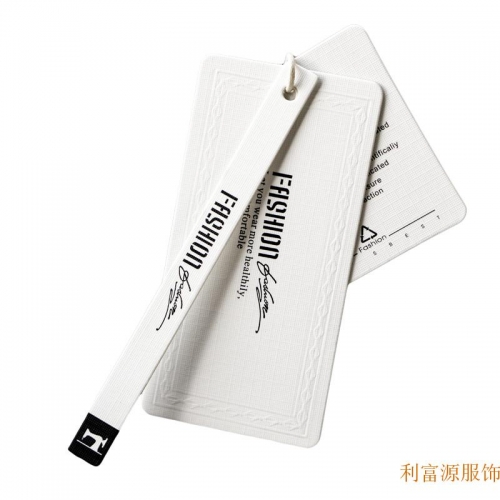 服装吊牌厂男女装吊牌定做吊卡衣服商标童装标签印刷纸卡订做